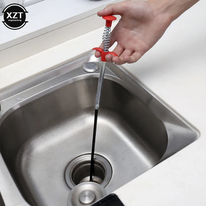 Multifunctional Cleaning Claw Bathroom Kitchen Sink Cleaning Sewer Claw Hair Catcher Clog Remover Grabber for Drains Bath Basin